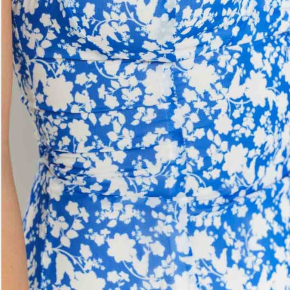 Beginning boutique, Penny Lane, blue floral, print, mini dress - Picture 8 of 8
